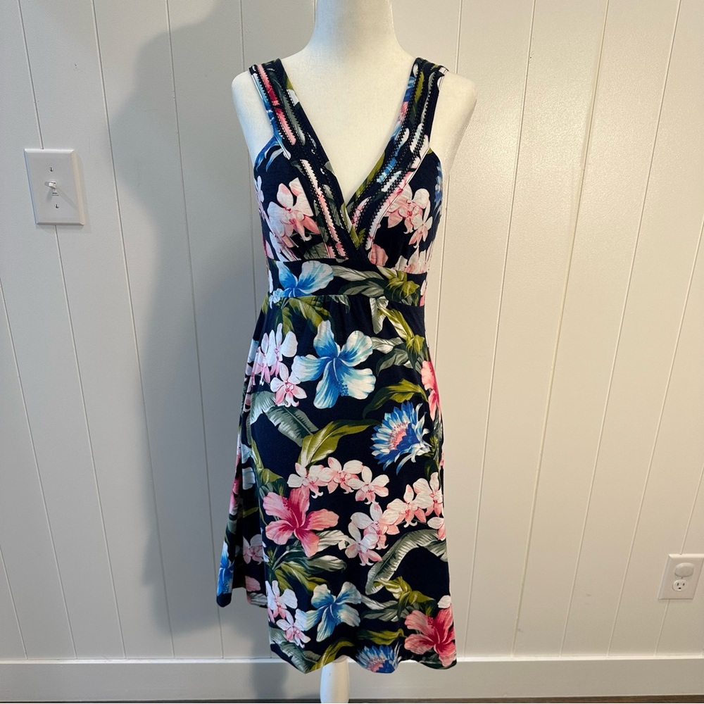 Tommy Bahama Bajos Del Flora Sundress | Ocean Deep | Women’s XS | NWT
